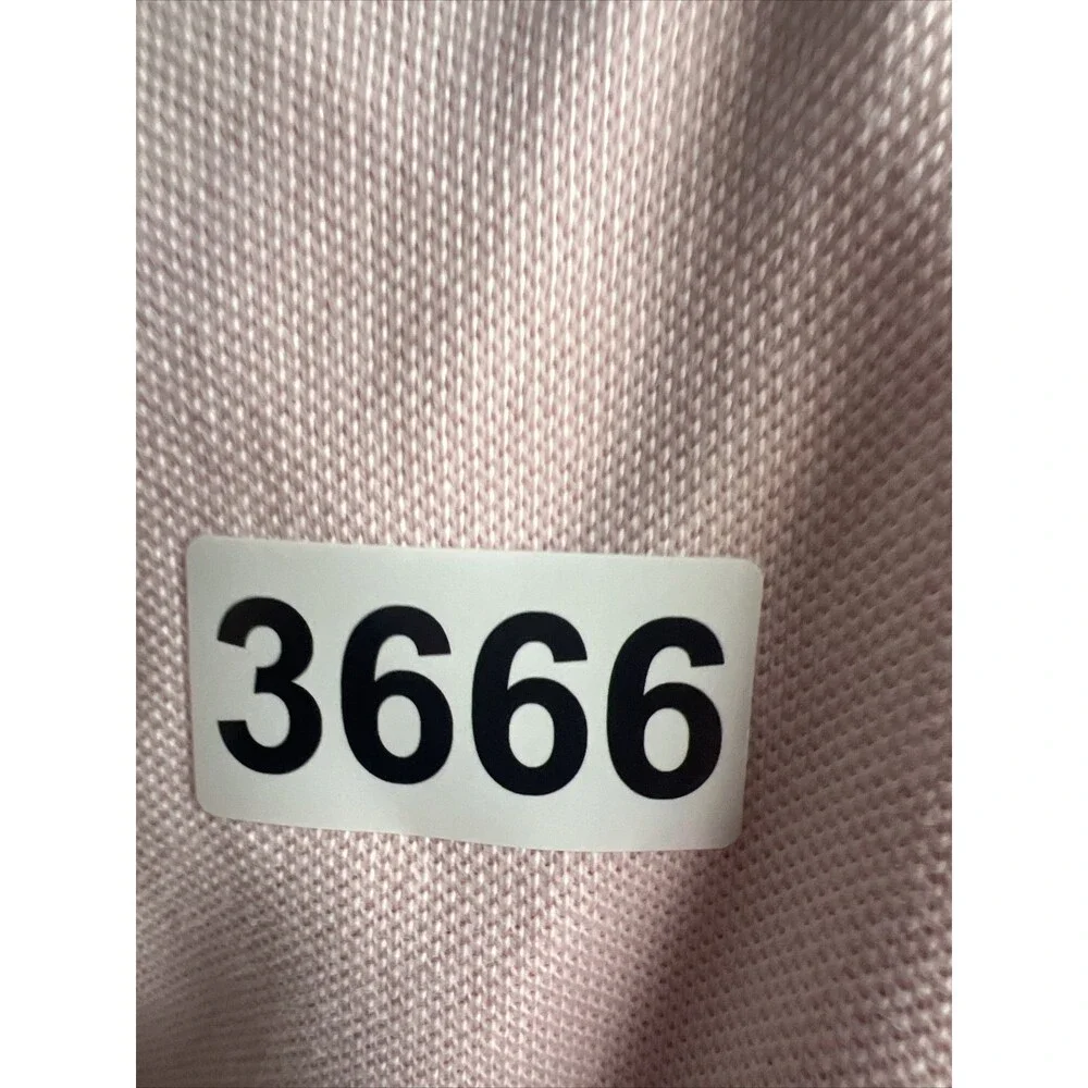 J. Crew Mens XL Pink Polo Short Sleeve Casual Shirt Fresh Logo